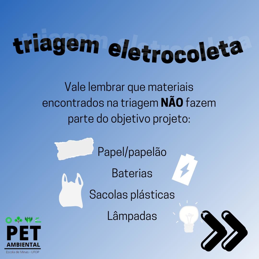 Materiais encontrados que não fazem parte do projeto
